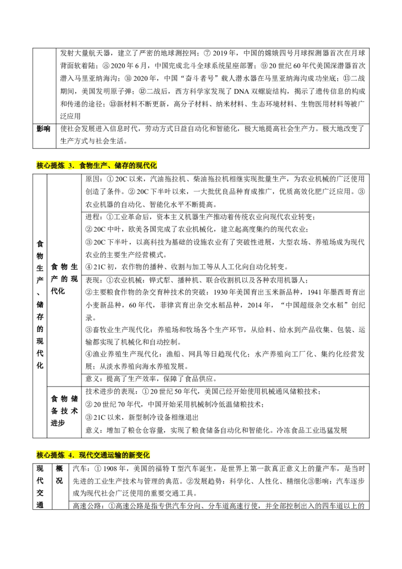 专题1220世纪以来现代化模式的探索（讲义）（原卷版）_07高考历史_新高考复习资料_2024年新高考复习资料_二轮复习资料_2024年高考历史二轮复习讲练测（新教材新高考）_配套讲义