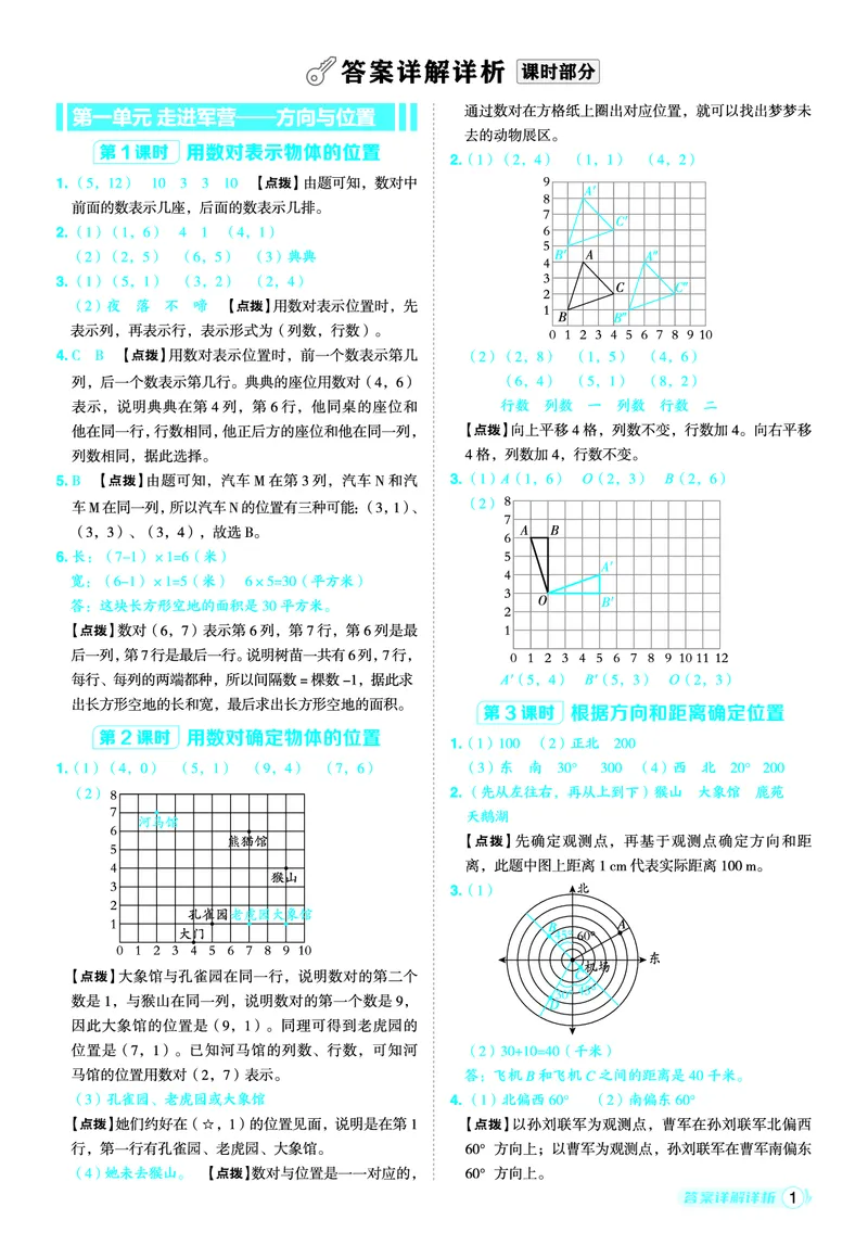 25秋典中点五年级数学上（QD版）五四制答案_25秋《典中点》系列_1-6年级数学上册各版本《典中点》（抢先版）_25秋1-6年级数学上册青岛54制《典中点》（抢先版）