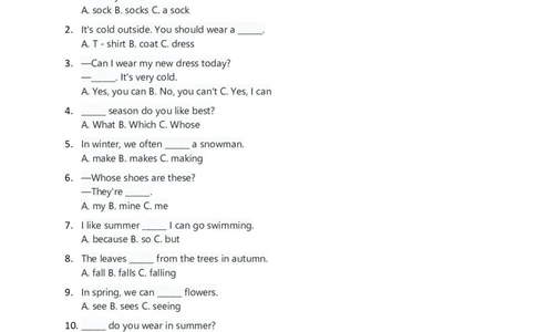 2025秋人教英语四年级上册讲义Unit06学生版_4上-新英语人教PEP版（2025持续更新）_05讲义_讲义PDF（教师版+学生版）