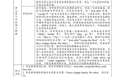 教案_4上-新英语人教PEP版（2025持续更新）_02课件+核心素养教案（更新至U5）_Unit1Helpingathome_Unit1HelpingathomePartBLet&rsquo;slearn课件+教案+素材(共25张PPT)_unit1BLet&rsquo;slearn(课件+教案+素材）