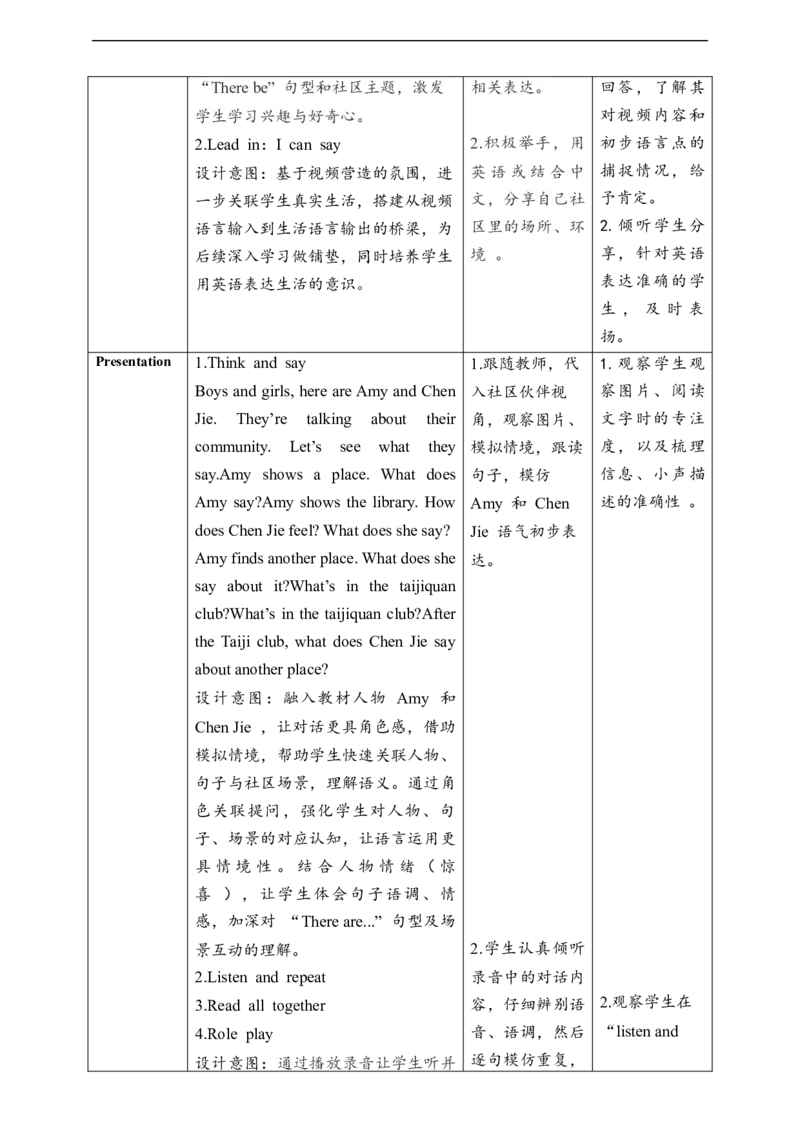 教案_4上-新英语人教PEP版（2025持续更新）_02课件+核心素养教案（更新至U5）_Unit3Placeswelivein_unit3BLet&rsquo;stalk(课件+教案+素材）