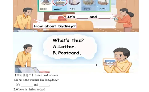 Unit5第6课时PartBReadandwrite&PartC(学习任务单)_4上-新英语人教PEP版（2025持续更新）_01.英语4上-教案+PPT课件+学习任务单+练习第1套齐全_3学习任务单