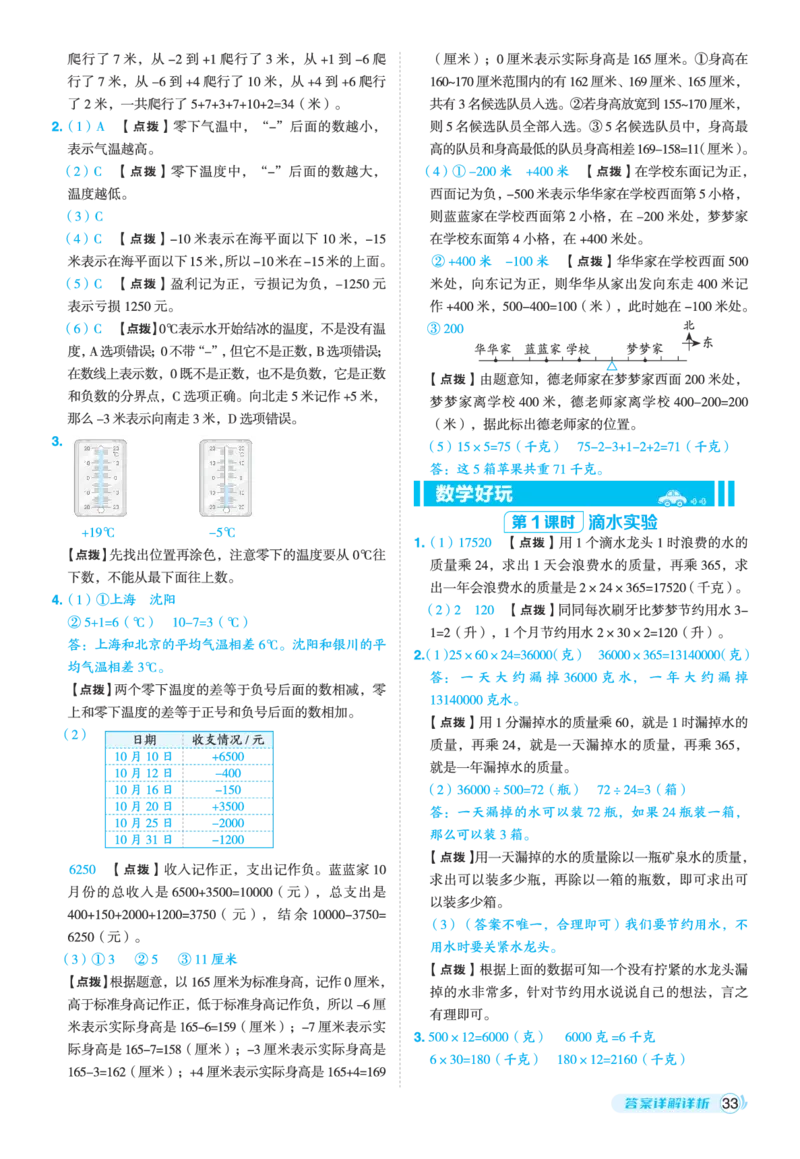 25秋典中点四年级数学上（BS版）答案_25秋《典中点》系列_1-6年级数学上册各版本《典中点》（抢先版）_25秋1-6年级数学上册北师版《典中点》（抢先版）