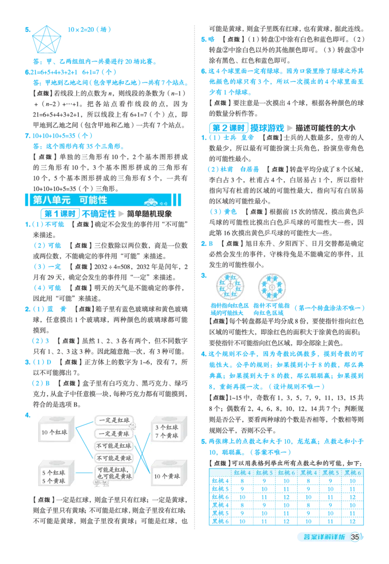 25秋典中点四年级数学上（BS版）答案_25秋《典中点》系列_1-6年级数学上册各版本《典中点》（抢先版）_25秋1-6年级数学上册北师版《典中点》（抢先版）