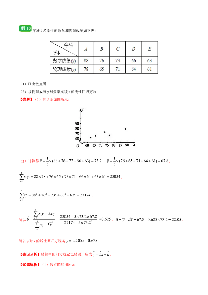 专题11统计-备战2019年高考数学（理）之纠错笔记系列（原卷版）_02高考数学_新高考复习资料_2022年新高考资料_2022年一轮复习各版本_1.新高考2022年高考数学一轮复习_原卷版