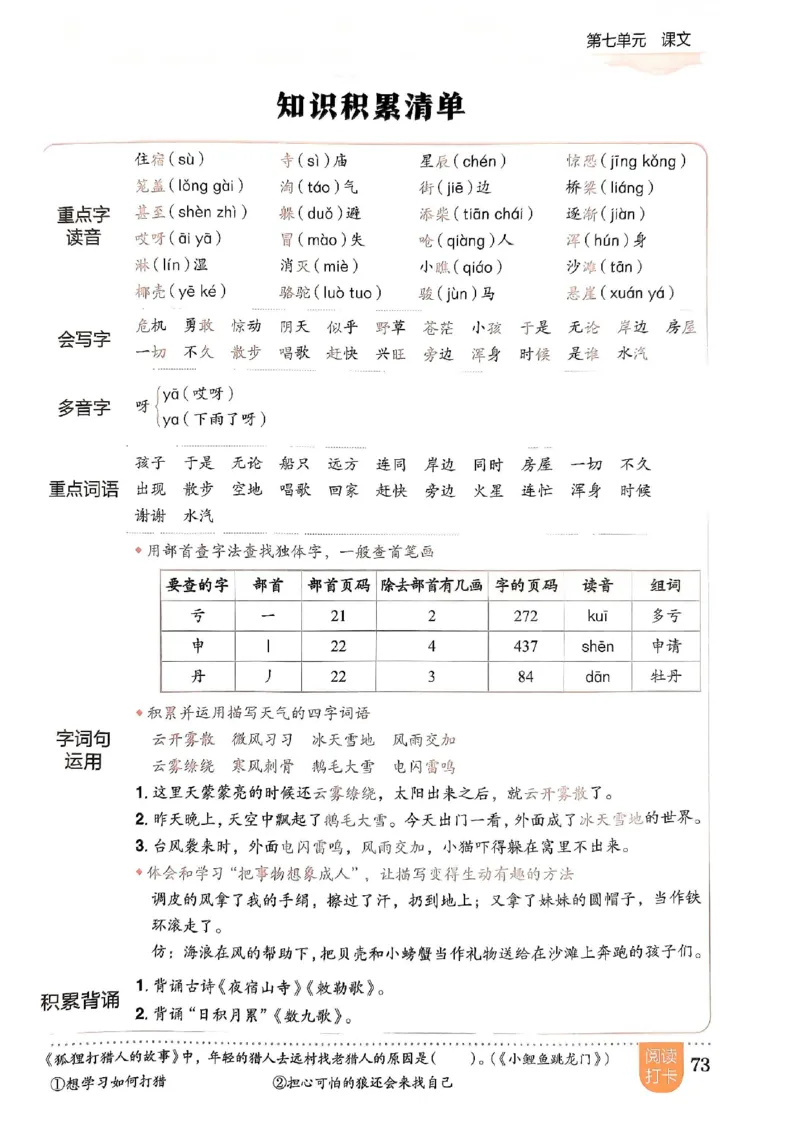 二年级语文上册人教版《黄冈小状元作业本》_25秋《黄冈小状元》系列_25秋1-6年级语文上册《黄冈小状元作业本》（有答案）
