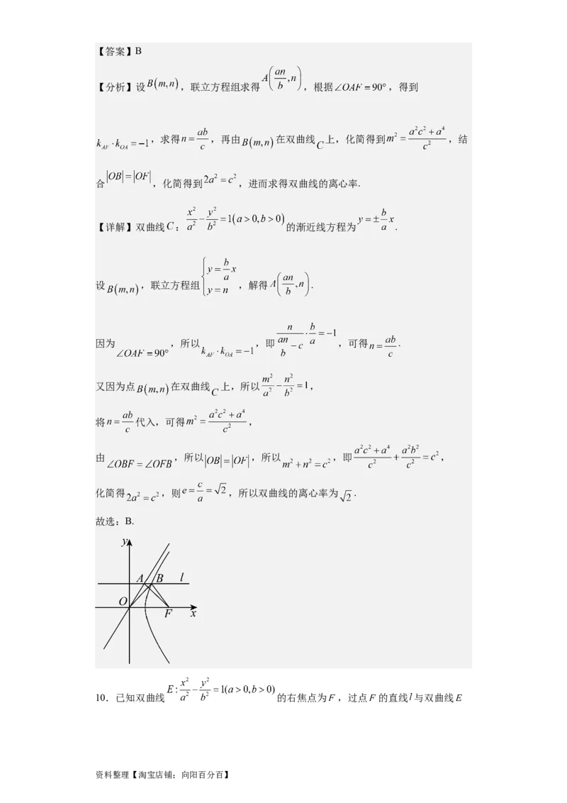 专题11圆锥曲线（4大易错点分析+解题模板+举一反三+易错题通关）-备战2024年高考数学考试易错题（新高考专用）（解析版）_02高考数学_新高考复习资料_2024年新高考资料_专项复习资料