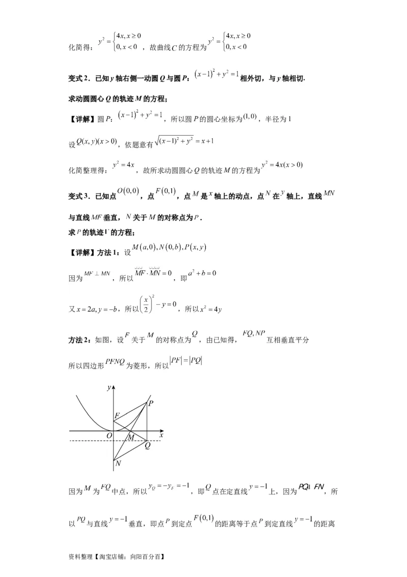 专题11圆锥曲线（4大易错点分析+解题模板+举一反三+易错题通关）-备战2024年高考数学考试易错题（新高考专用）（解析版）_02高考数学_新高考复习资料_2024年新高考资料_专项复习资料