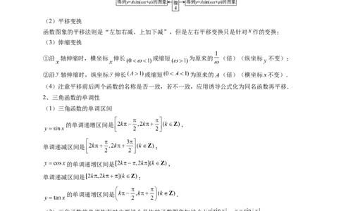 专题08活用三角函数的图象与性质（6大核心考点）（讲义）（原卷版）_02高考数学_新高考复习资料_2024年新高考资料_二轮复习资料_2024年高考数学二轮复习讲练测（新教材新高考）