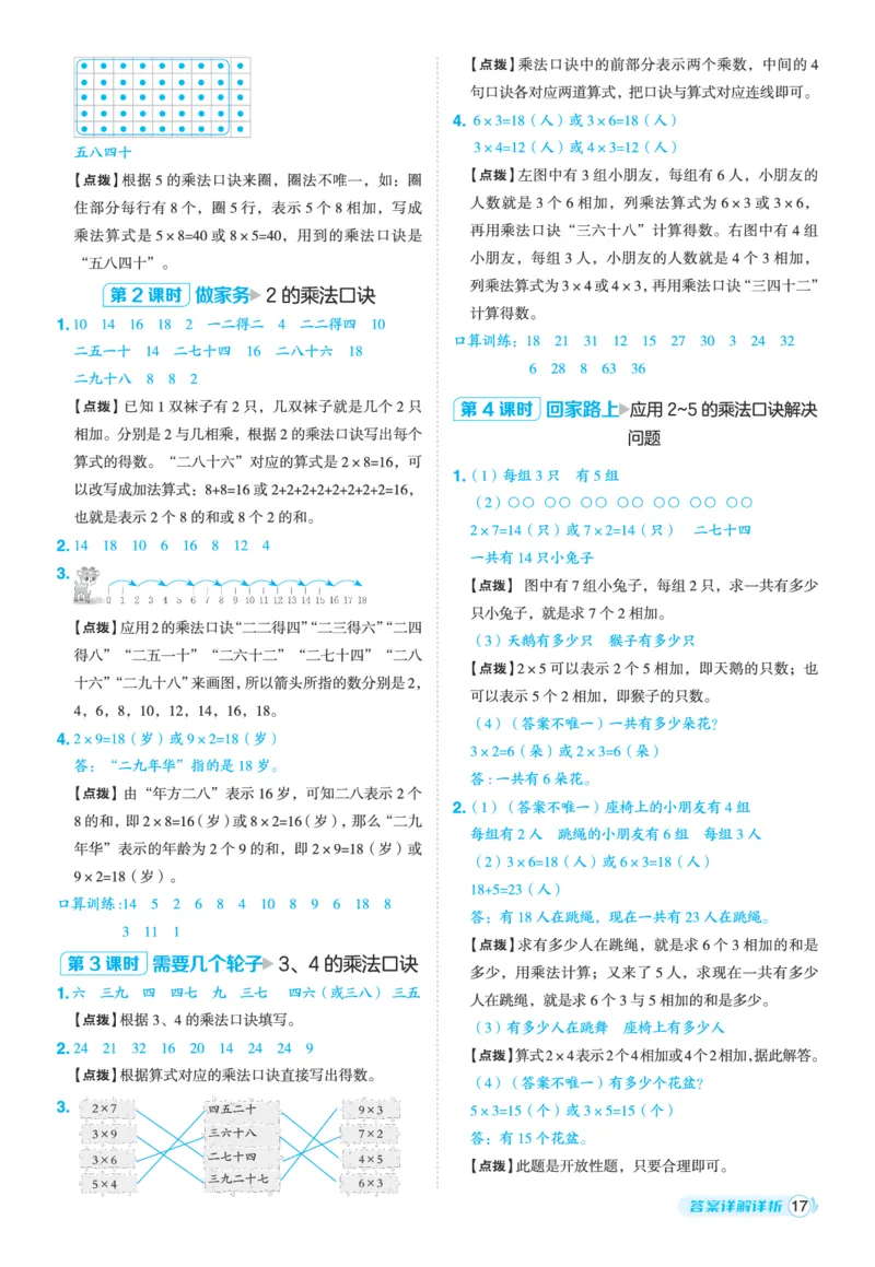 25秋典中点二年级数学上（BS版）答案_25秋《典中点》系列_1-6年级数学上册各版本《典中点》（抢先版）_25秋1-6年级数学上册北师版《典中点》（抢先版）