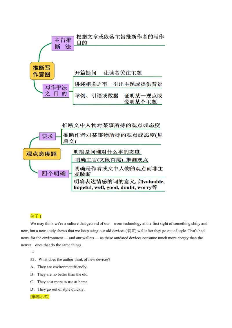 专题09阅读理解之推断题（原卷版）_03高考英语_新高考复习资料_2023年新高考资料_二轮复习_2023年高考英语毕业班二轮热点题型归纳与变式演练（新高考专用）288150943