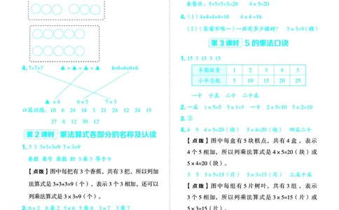 25秋典中点二年级数学上（QD版）五四制答案_25秋《典中点》系列_1-6年级数学上册各版本《典中点》（抢先版）_25秋1-6年级数学上册青岛54制《典中点》（抢先版）