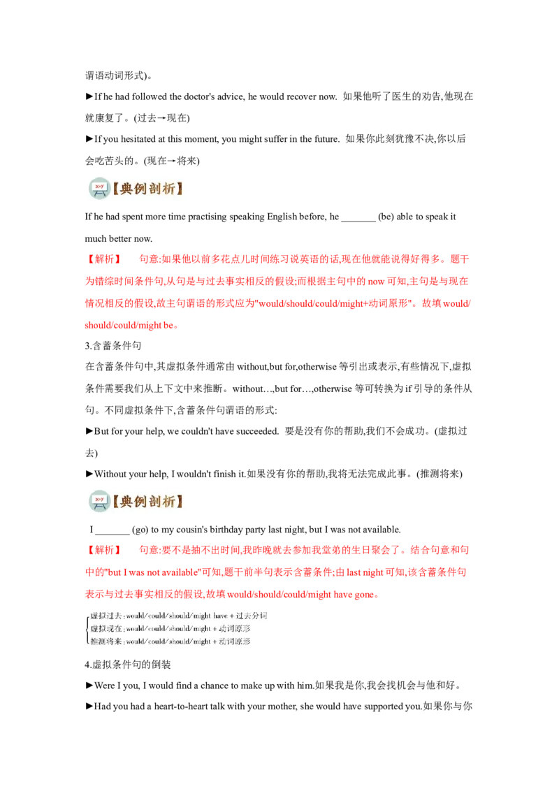 专题10情态动词和虚拟语气（通用版）（原卷版）_03高考英语_通用版（老高考）复习资料_2023年复习资料_二轮复习_2023高考英语二轮复习重难考点（新题型）突破（通用版）