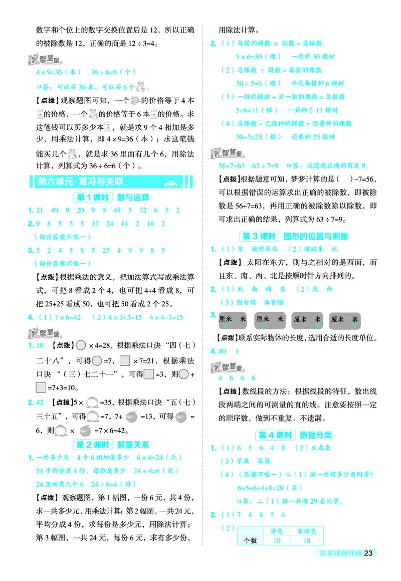 25秋典中点二年级数学上（R版）答案_25秋《典中点》系列_1-6年级数学上册各版本《典中点》（抢先版）_25秋1-6年级数学上册人教版《典中点》（抢先版）