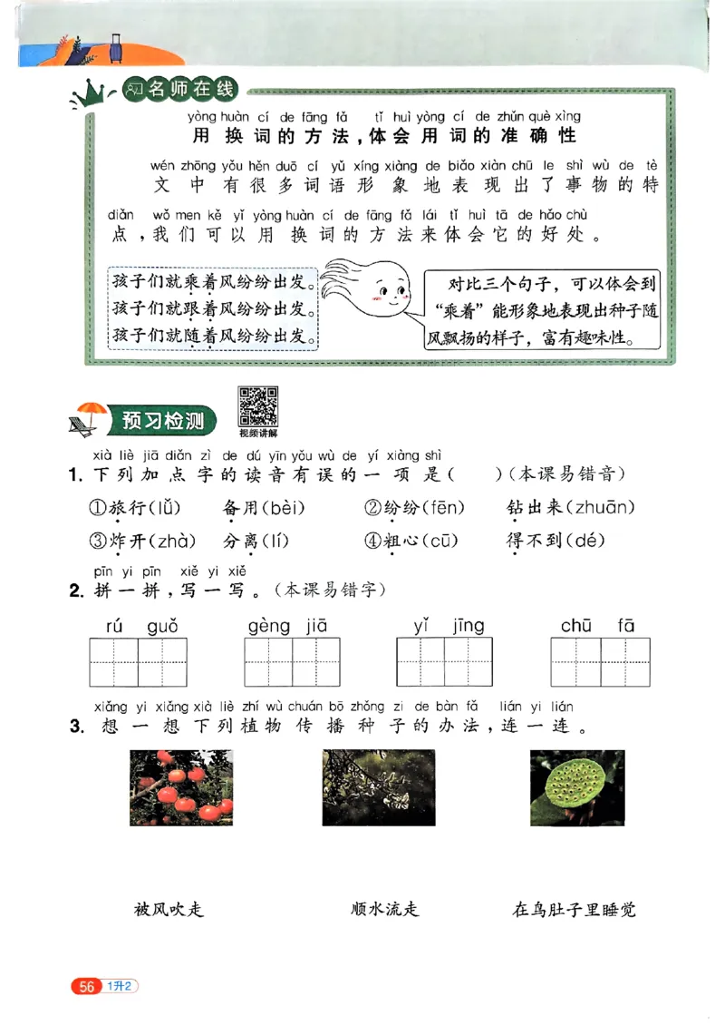 25版《阳光同学暑假衔接》语文1升2-副本_25秋《阳光同学》系列_25年1-6年级语文《阳光同学语文暑假衔接》_1升2