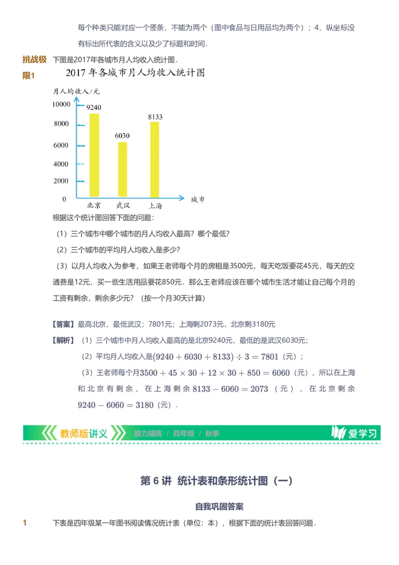 备授课-备课页解析版_《爱学习》小学初中数学和奥数资料_高斯数学爱学习课件_11苏教小学能力提高_高斯爱学习小学数学能力提高pdf（苏教版）_2022秋爱学习数学4阶能力提高（苏教版）