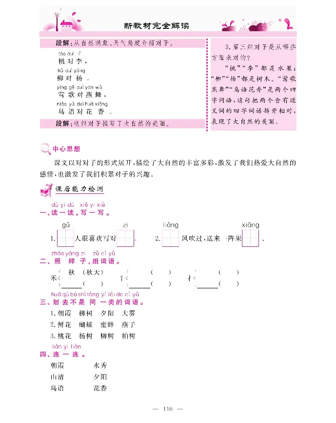 新教材完全解读语文1年级下_《教材全解》小学1-6年级_《新教材完全解读》_小学语文