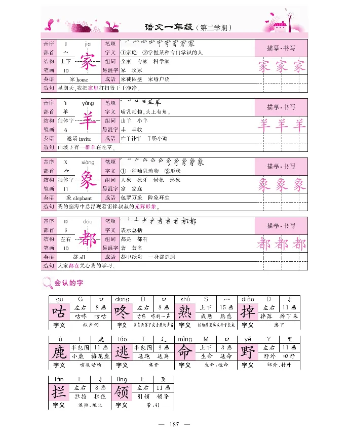 新教材完全解读语文1年级下_《教材全解》小学1-6年级_《新教材完全解读》_小学语文