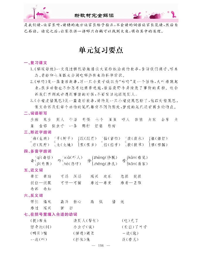 新教材完全解读语文1年级下_《教材全解》小学1-6年级_《新教材完全解读》_小学语文