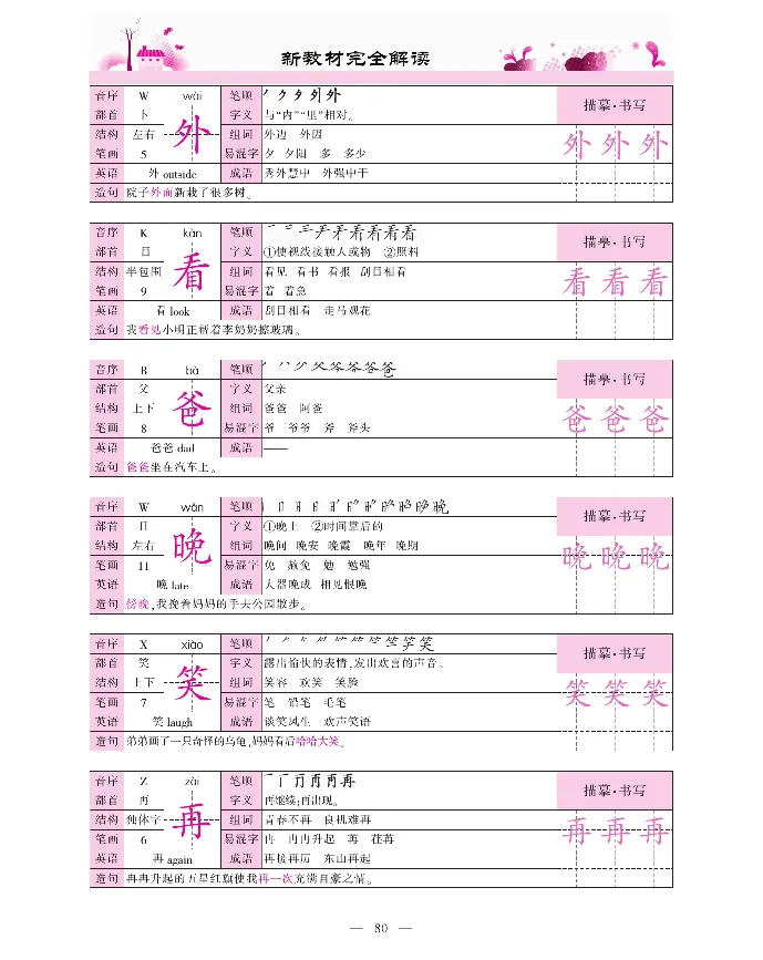新教材完全解读语文1年级下_《教材全解》小学1-6年级_《新教材完全解读》_小学语文