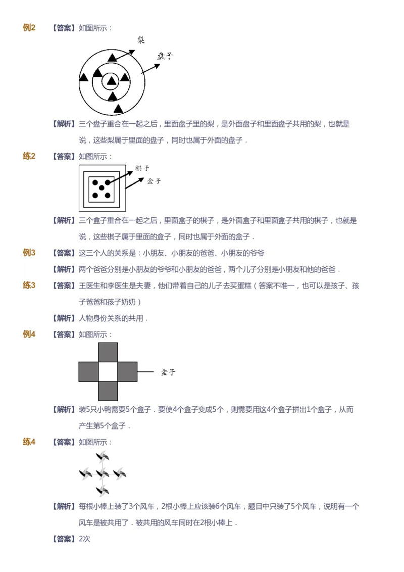 课本+自我巩固+课堂落实（答案）_《爱学习》小学初中数学和奥数资料_高斯数学爱学习课件_4奥数思维创新_一年级高斯数学思维创新_秋数学1阶思维创新