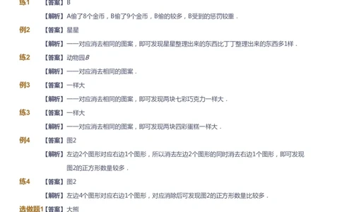 课本+自我巩固+课堂落实（答案）_《爱学习》小学初中数学和奥数资料_高斯数学爱学习课件_2人教小学能力强化_一年级高斯数学能力强化_暑数学1阶能力强化