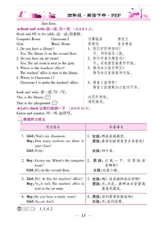新教材完全解读人教pep英语4年级下_《教材全解》小学1-6年级_《新教材完全解读》_小学英语