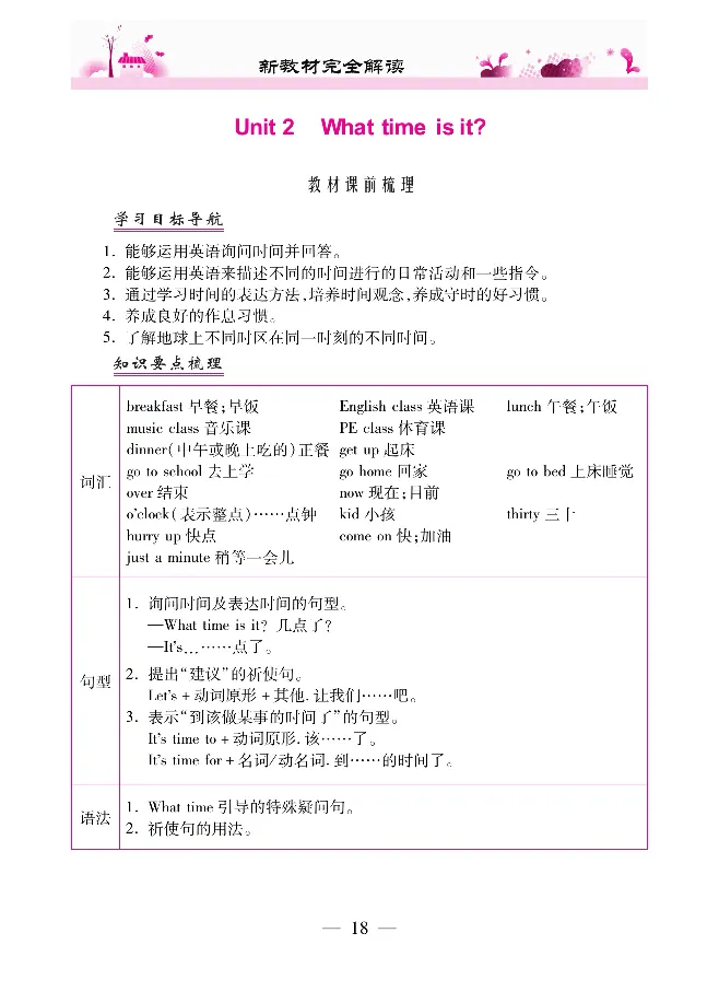 新教材完全解读人教pep英语4年级下_《教材全解》小学1-6年级_《新教材完全解读》_小学英语