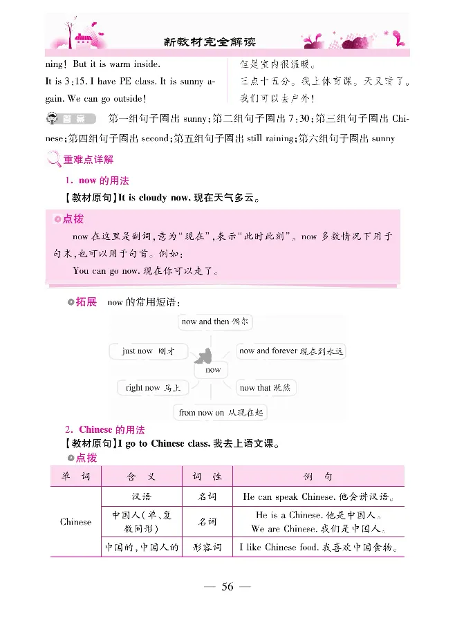 新教材完全解读人教pep英语4年级下_《教材全解》小学1-6年级_《新教材完全解读》_小学英语