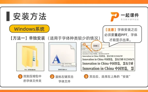 字体安装说明书_25秋《教材帮练习帮》系列_2026版小学《教材帮整书课件》1-6年级上册（语文）（人教版）_三上_课件+教案统编语文三（上）-第5单元阅读-2025秋最新教材_字体