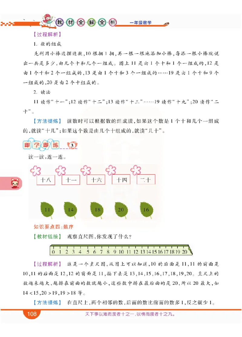 小学教材全解全析-人教数学1上_《教材全解》小学1-6年级_《小学教材全解全析》_1-6年级上册_数学