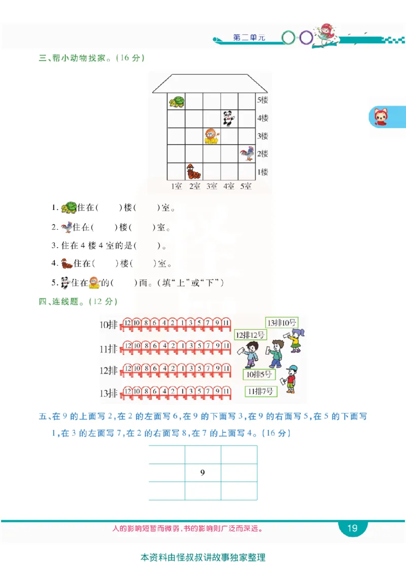小学教材全解全析-人教数学1上_《教材全解》小学1-6年级_《小学教材全解全析》_1-6年级上册_数学