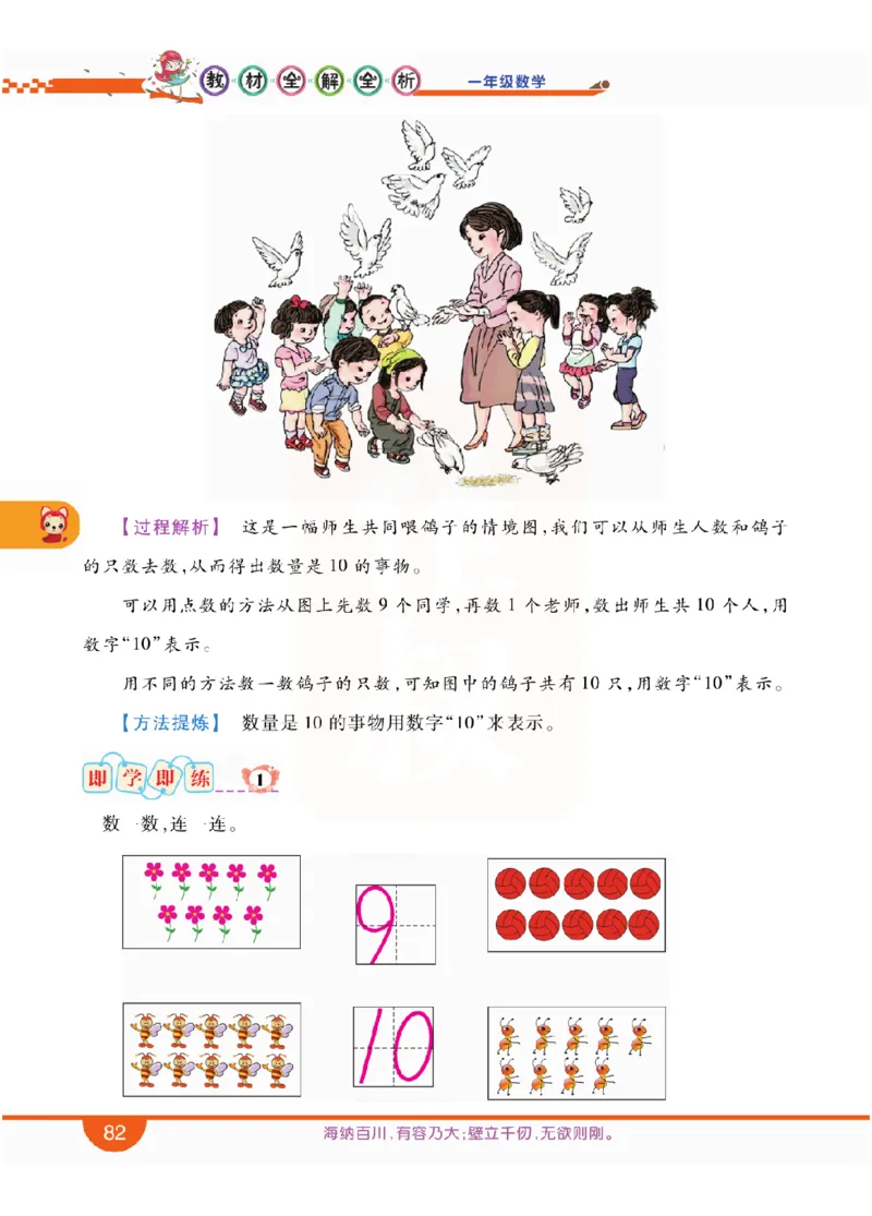 小学教材全解全析-人教数学1上_《教材全解》小学1-6年级_《小学教材全解全析》_1-6年级上册_数学