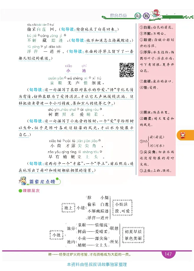 小学教材全解全析-语文1下_《教材全解》小学1-6年级_《小学教材全解全析》_1-6年级下册_语文