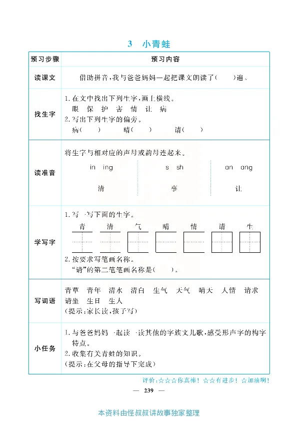 小学教材全解全析-语文1下_《教材全解》小学1-6年级_《小学教材全解全析》_1-6年级下册_语文