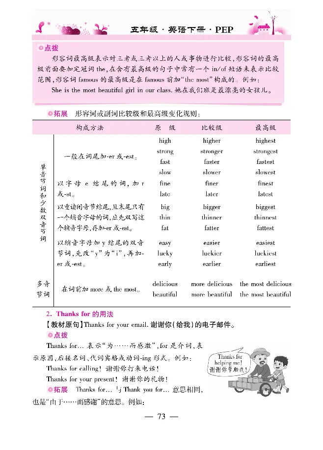 新教材完全解读人教pep英语5年级下_《教材全解》小学1-6年级_《新教材完全解读》_小学英语