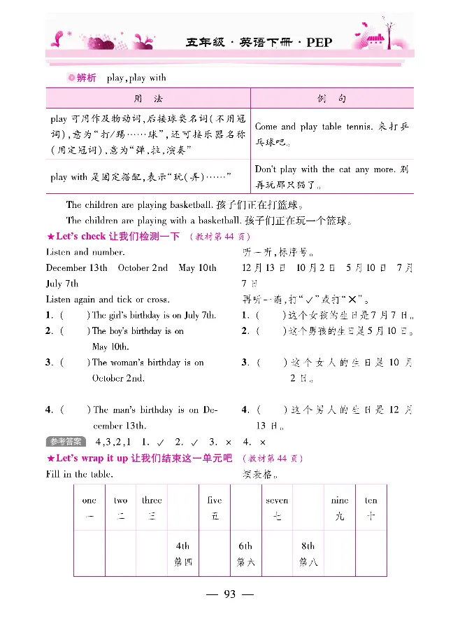 新教材完全解读人教pep英语5年级下_《教材全解》小学1-6年级_《新教材完全解读》_小学英语