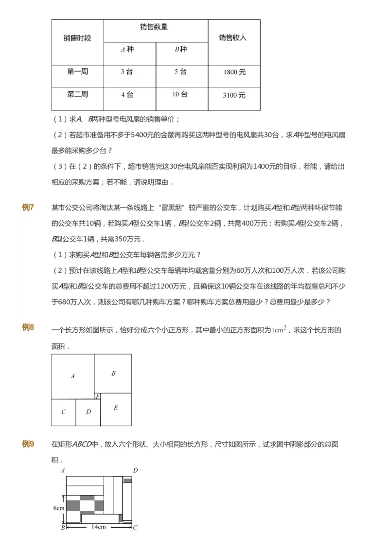 课本+自我巩固+课堂落实_《爱学习》小学初中数学和奥数资料_高斯数学爱学习课件_7人教初中思维突破_初一高思爱学习数学课件思维突破_初一高思数学pdf_初一数学思维突破_288