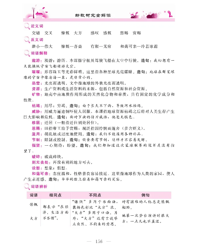 新教材完全解读语文6年级上_《教材全解》小学1-6年级_《新教材完全解读》_小学语文