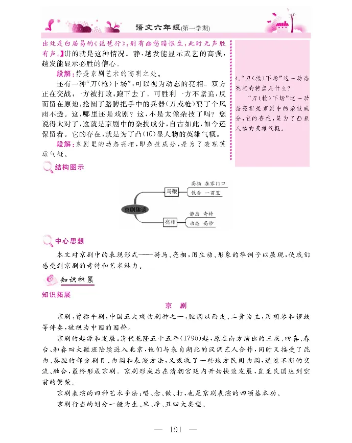 新教材完全解读语文6年级上_《教材全解》小学1-6年级_《新教材完全解读》_小学语文