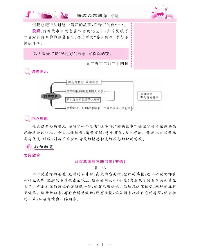 新教材完全解读语文6年级上_《教材全解》小学1-6年级_《新教材完全解读》_小学语文