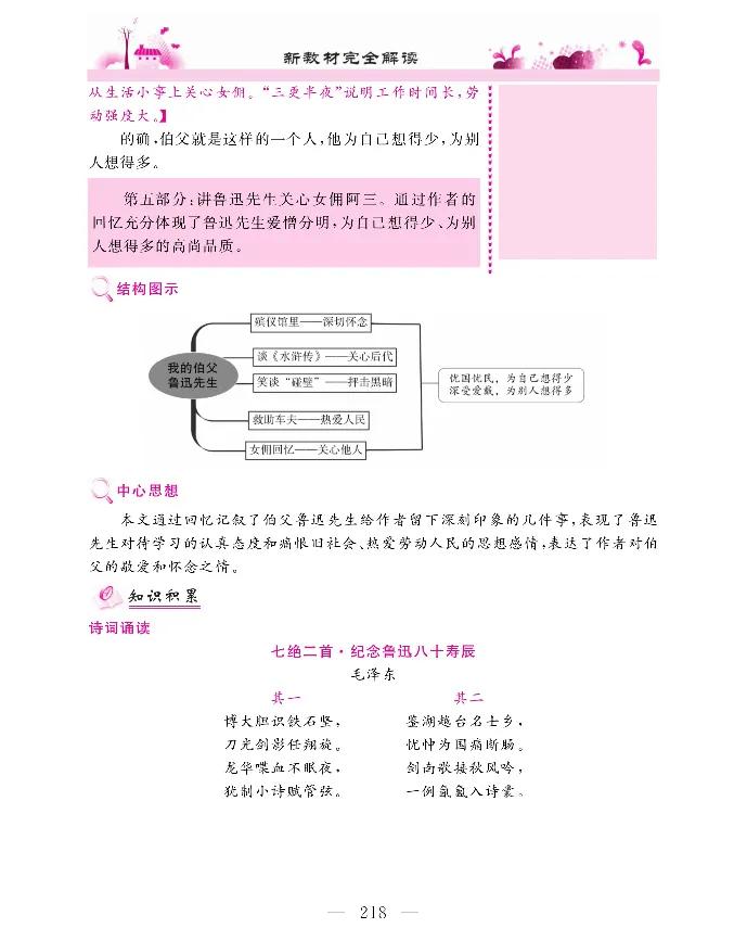 新教材完全解读语文6年级上_《教材全解》小学1-6年级_《新教材完全解读》_小学语文