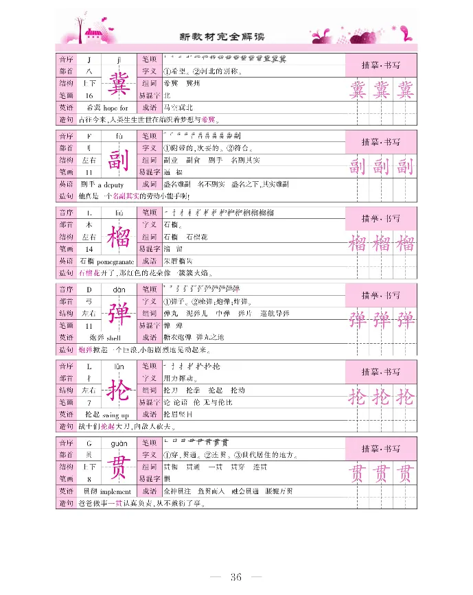 新教材完全解读语文6年级上_《教材全解》小学1-6年级_《新教材完全解读》_小学语文