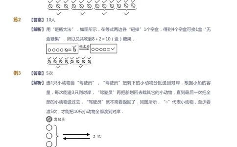 课本+自我巩固+课堂落实（答案）_《爱学习》小学初中数学和奥数资料_高斯数学爱学习课件_4奥数思维创新_二年级高斯数学思维创新_暑高斯数学2阶思维创新