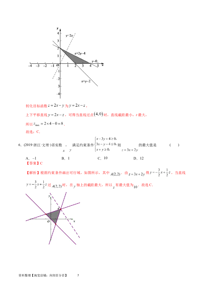 专题13不等式（解析版）_02高考数学_通用版（老高考）复习资料_2024年复习资料_完五年（2019-2023）高考真题分项汇编（全国通用）_解析版