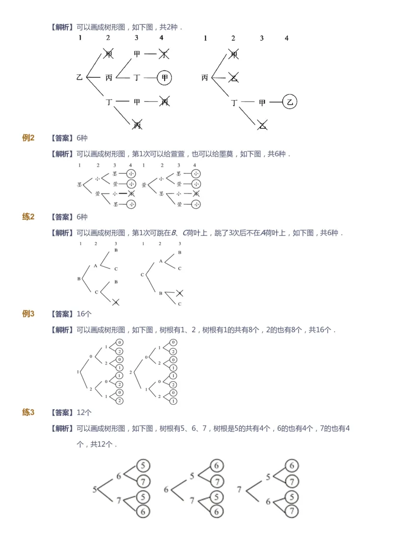 课本+自我巩固+课堂落实（答案）_《爱学习》小学初中数学和奥数资料_高斯数学爱学习课件_4奥数思维创新_三年级高斯数学思维创新_秋数学3阶思维创新