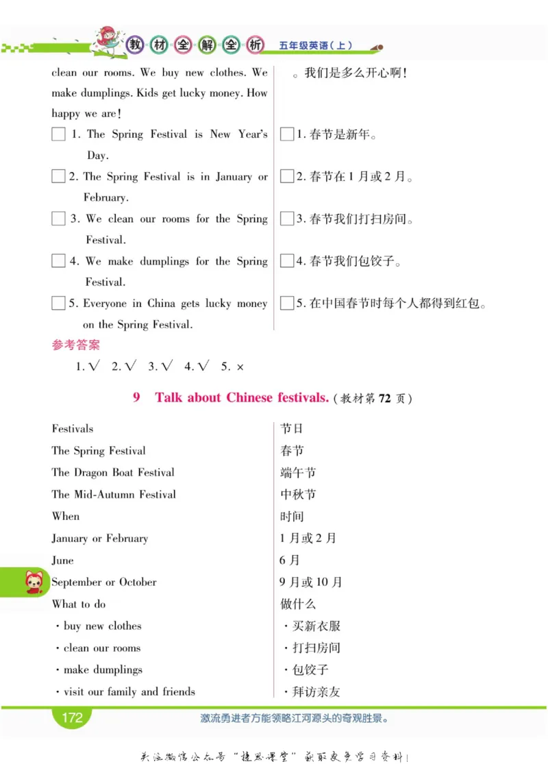 小学教材全解全析五年级上册英语冀教版_《教材全解》小学1-6年级_《小学教材全解全析》_1-6年级上册_英语