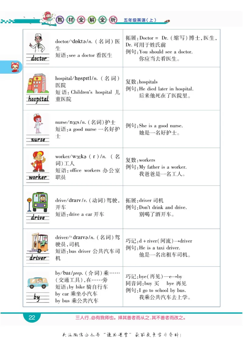 小学教材全解全析五年级上册英语冀教版_《教材全解》小学1-6年级_《小学教材全解全析》_1-6年级上册_英语