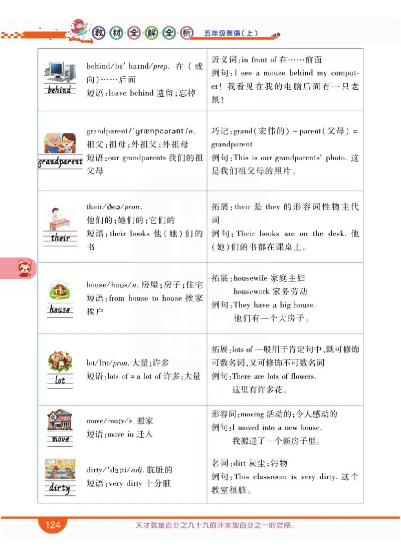 小学教材全解全析-人教数英语5上_《教材全解》小学1-6年级_《小学教材全解全析》_1-6年级上册_英语