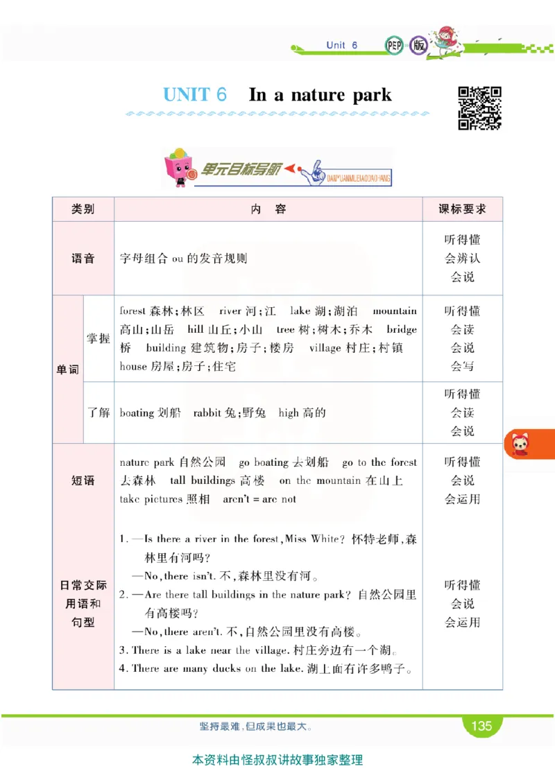 小学教材全解全析-人教数英语5上_《教材全解》小学1-6年级_《小学教材全解全析》_1-6年级上册_英语